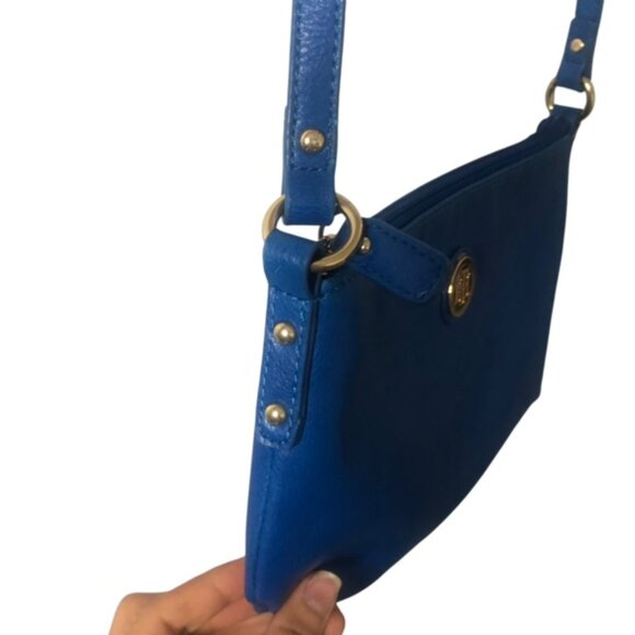 Tommy Hilfiger Xbody Crossbody Bag Blue Used, Nice Condition - Picture 5 of 8